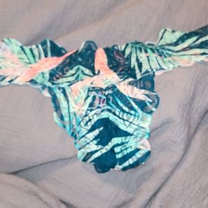 Pink Allover extra low rise thong